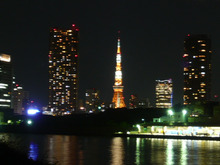 夏には夏の東京タワー