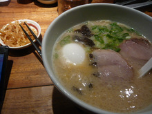 その後、ラーメン（替え玉一丁）