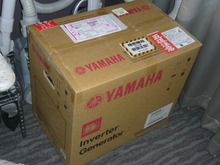 【YAMAHA EF1600is】発電機がキターо(ж＞▽＜)ｙ ☆