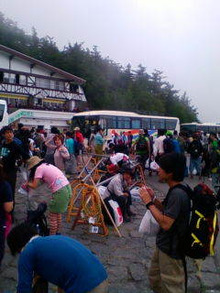 富士山に登ってきました1ヾ(＠^▽^＠)ﾉ