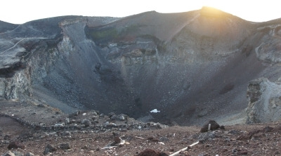 富士山に登ってきました4ヾ(＠^▽^＠)ﾉ　お鉢めぐり～下山編