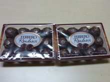 FERERRO（フェレロ）のチョコレートをいただきました