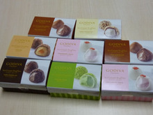 GODIVAのトリュフアイスをいただきました(≡^∇^≡)