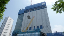 歌舞伎座　建設中　2012年5月