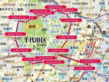 東京マラソンに向けて7.5㎞10㎞20㎞のコースを構築してみた