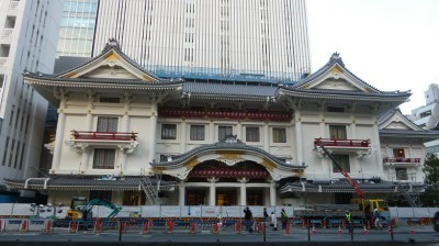 歌舞伎座とうとうベールを脱ぐヽ(ﾟ◇ﾟ )ﾉ