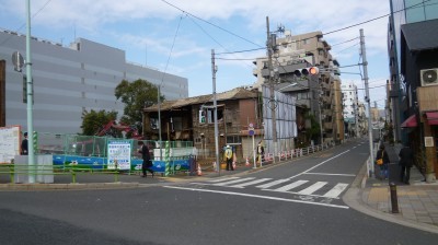 勝どき　工事ぢごく(´･ω･lll)