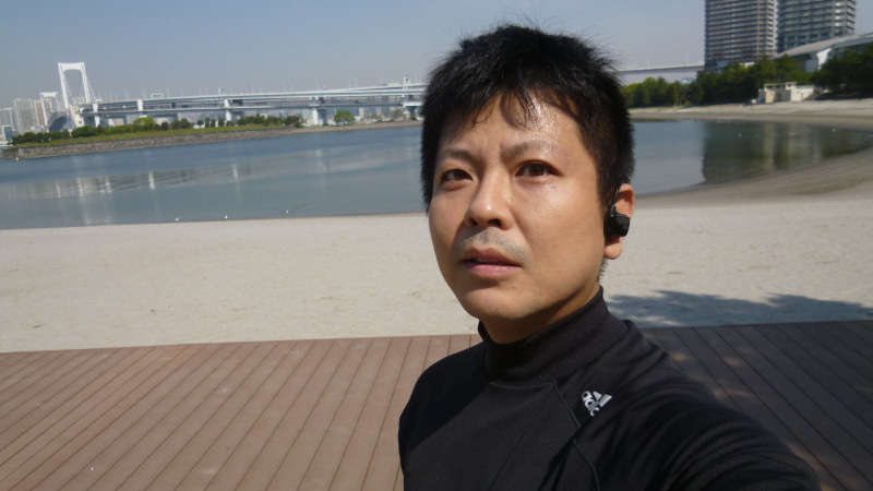 まったりとお台場ジョギング。10㎞
