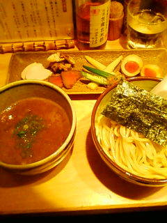 つけ麺にしてみた