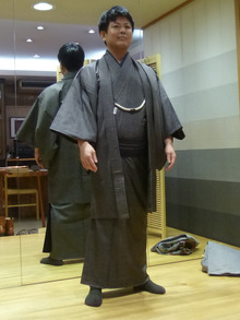 久しぶりに着物を仕立ててみました