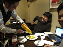 またしても男と二人飲みσ(^_^;)　弁護士さんに相談だ