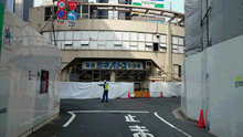 シネパトス跡地（三原橋地下街）解体進行中
