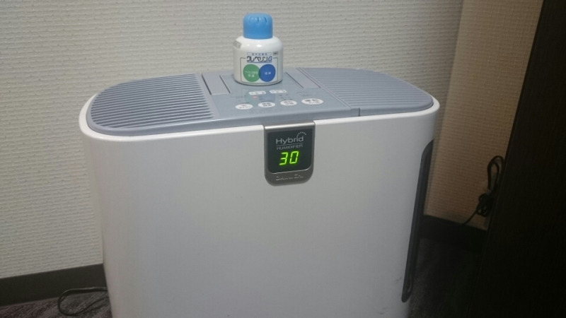 加湿器とクレベリン