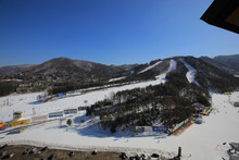 この山でどんなふうにオリンピックをやるのか・・・