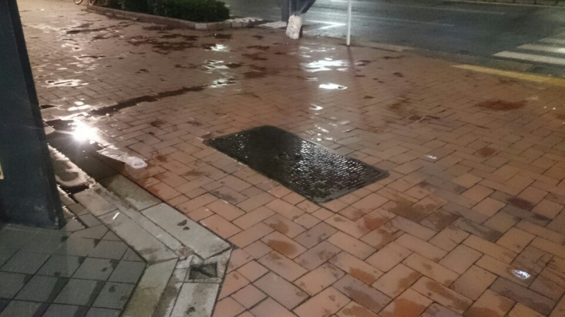 歩道が・・・