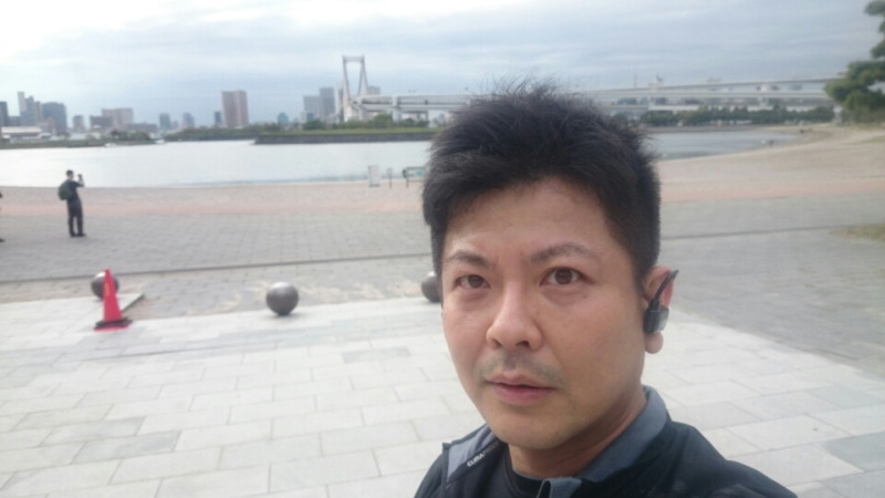 お台場まで10キロジョギング