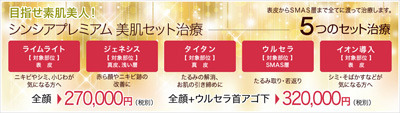 ☆☆☆今年もSMASから表皮まで全ての層に働きかける美容皮膚科治療をご提案