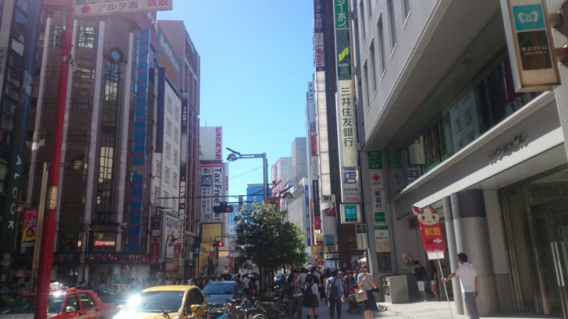 猛暑の新宿と実家で歯科治療