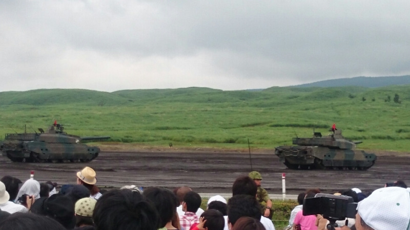 10式戦車カッコいいのです