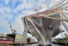 DDH（ヘリコプター搭載護衛艦）　かが　　進水(*｀･ω･´)ゞ