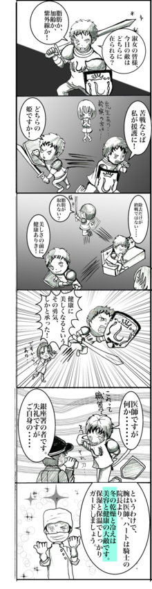 D.シンシア　　　騎士になる（●｀・ω・´●）