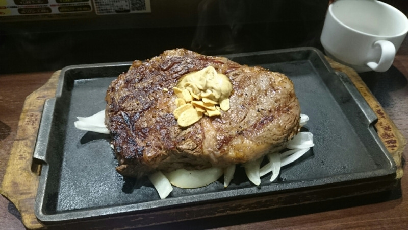 いきなりステーキ400グラム