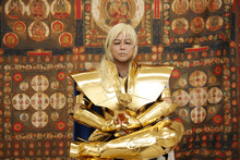 聖闘士星矢　シャカの黄金聖衣でコスプレしてみました(●´ω｀●)ゞ
