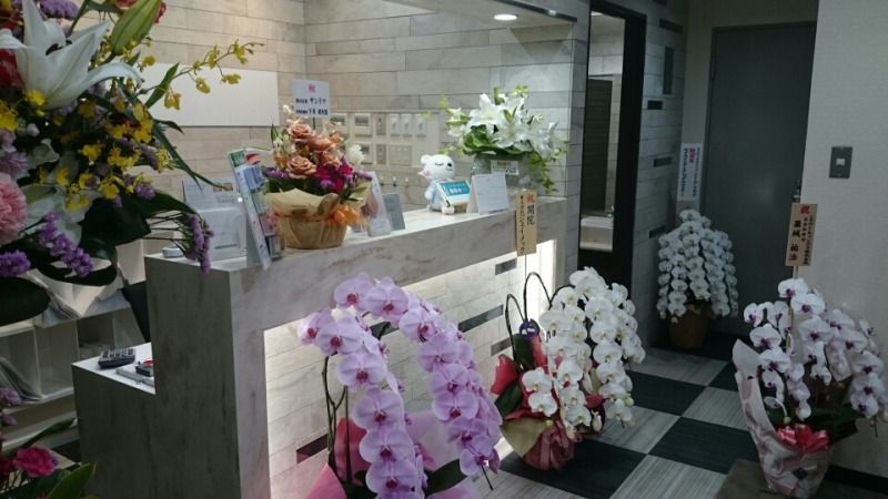 花に埋もれるほど(*´ω｀*)   シンシア渋谷院