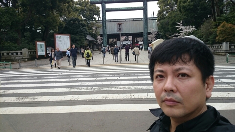桜咲く靖国神社