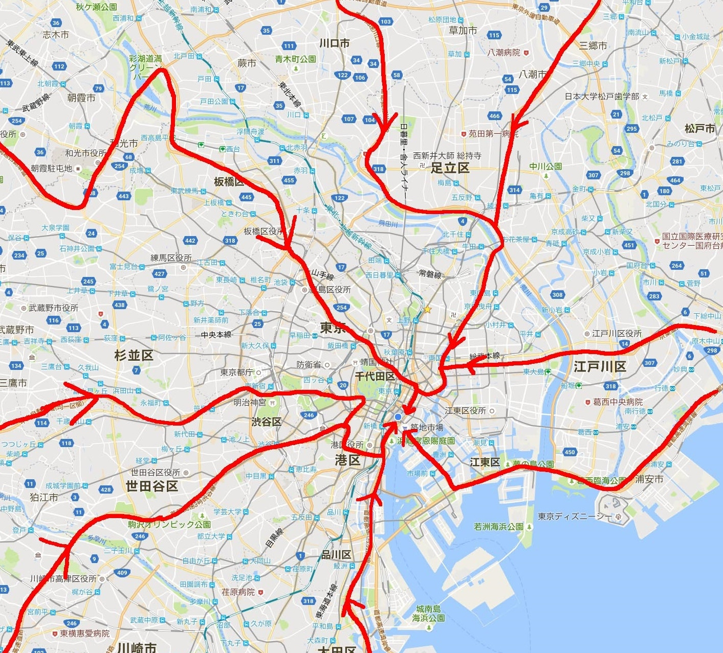 排ガスと耐震性、アスベストの築地市場はとっと引っ越し(*｀Д´)ノ！！！
