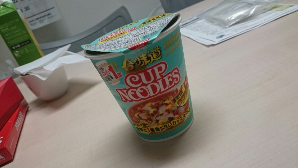 カップヌードルの何か