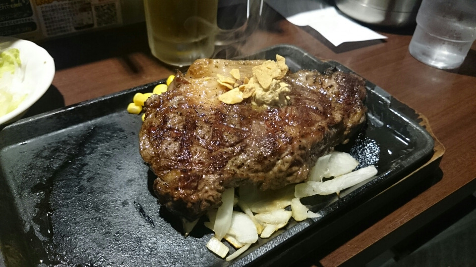 中途半端な肉とは(^_^;)