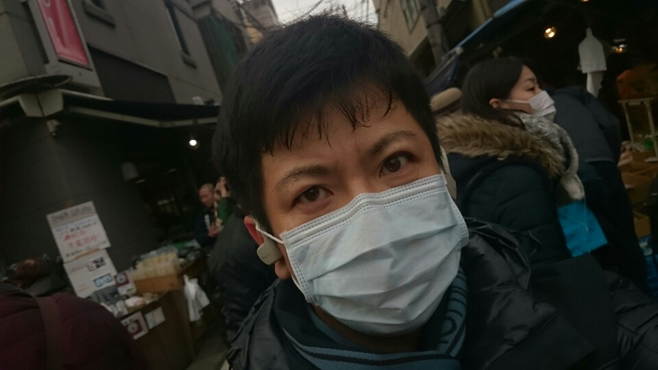 築地劇混み