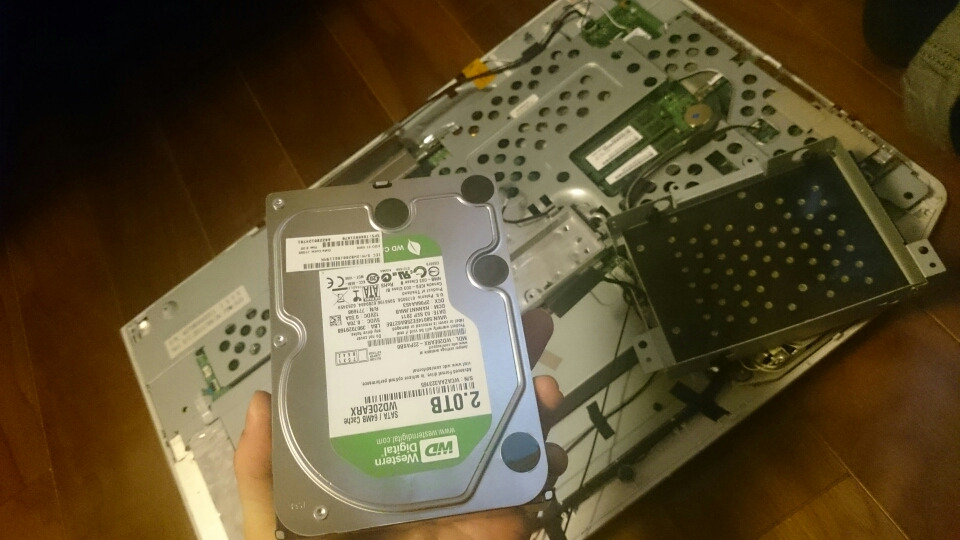 データ救出失敗(´；ω；`)
