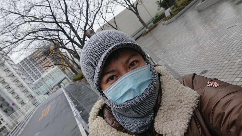 東京に雪
