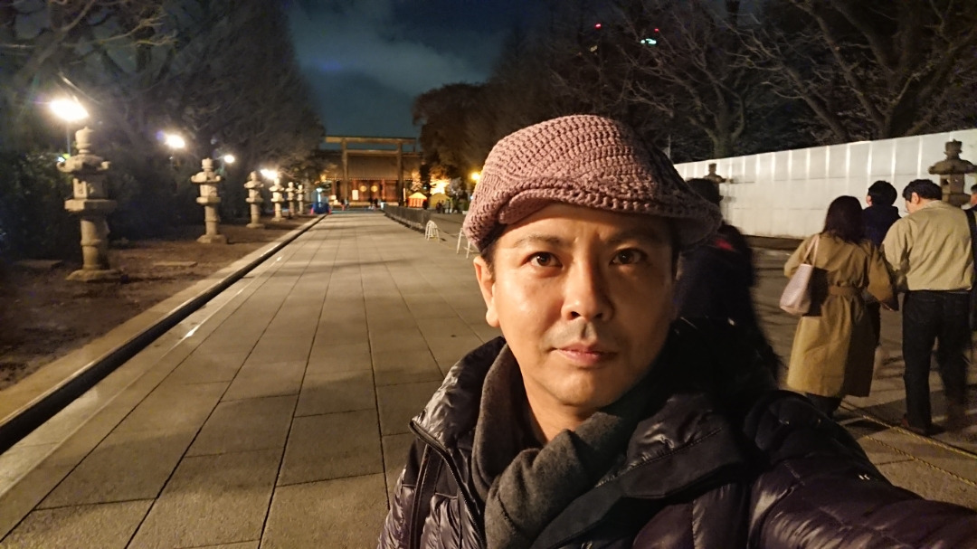 靖国神社 千鳥ヶ淵 七分咲き