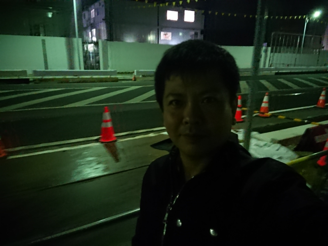 夜のお散歩