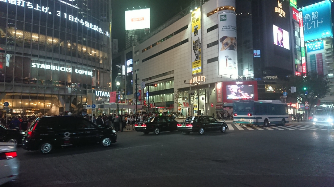 渋谷ハロウィーン前夜