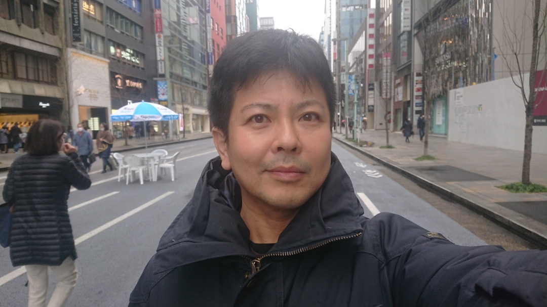 銀座の街が空いてる