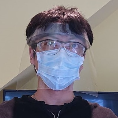 又吉歯科医院の手作りシールド