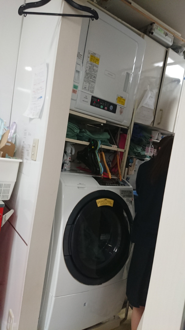 乾燥機入りました(*´ω｀*)