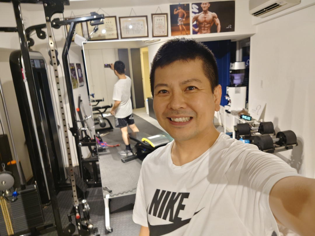 プライベートジムで本気ダイエット　開始