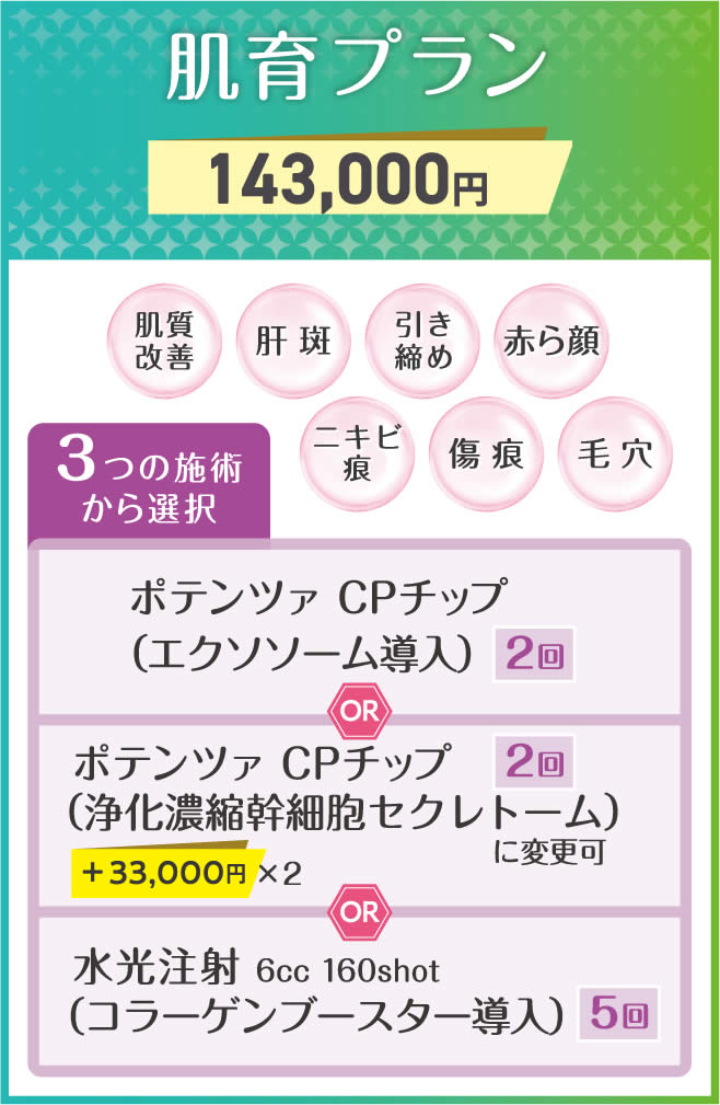 夏のBeauty福袋　肌育プラン